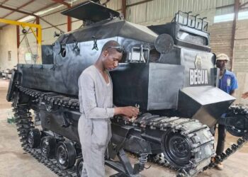 BMA Feature: Nigerian Engineer Unveils Locally-Made Armoured Vehicle To Strengthen Security Efforts