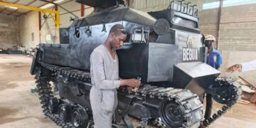 BMA Feature: Nigerian Engineer Unveils Locally-Made Armoured Vehicle To Strengthen Security Efforts