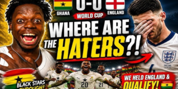 BMA Feature: Black Star Square Erupts as Ghana Hold Tournament Favourites England to Crucial World Cup Draw