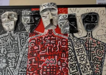 BMA Feature: Nigerian Artist Abdulsalam Abdul Turns Discarded Paper Into Sculptural Portraits